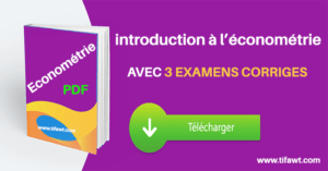 économétrie cours et exercices