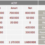 bilan rapport financiere