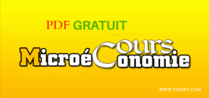 COURS DE MICROECONOMIE EN PDF