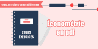 Économétrie en pdf