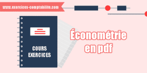 Économétrie en pdf