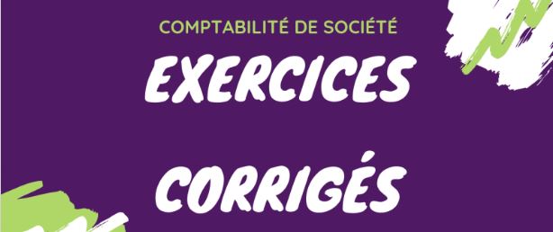 exercices comptabilité des sociétés en pdf