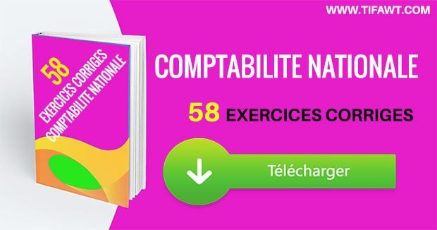 exercices corrigés de comptabilité nationale