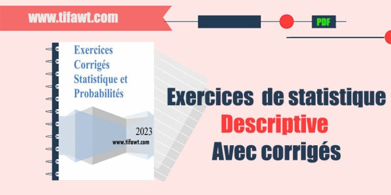 exercices de statistique descriptive uni variable