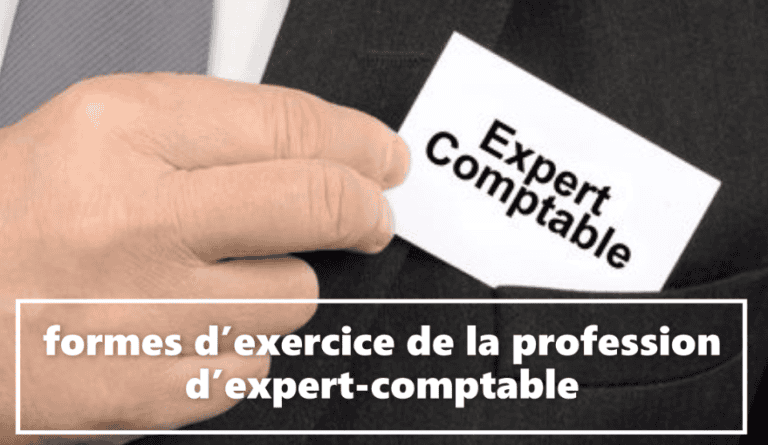 formes d’exercice de la profession d’expert-comptable