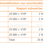 immobilisation-amortissable