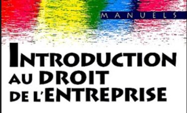 introduction au droit de l'entreprise