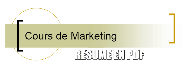 cours de marketing résumé