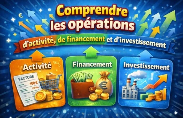 les operations d activite de financement et d investissement
