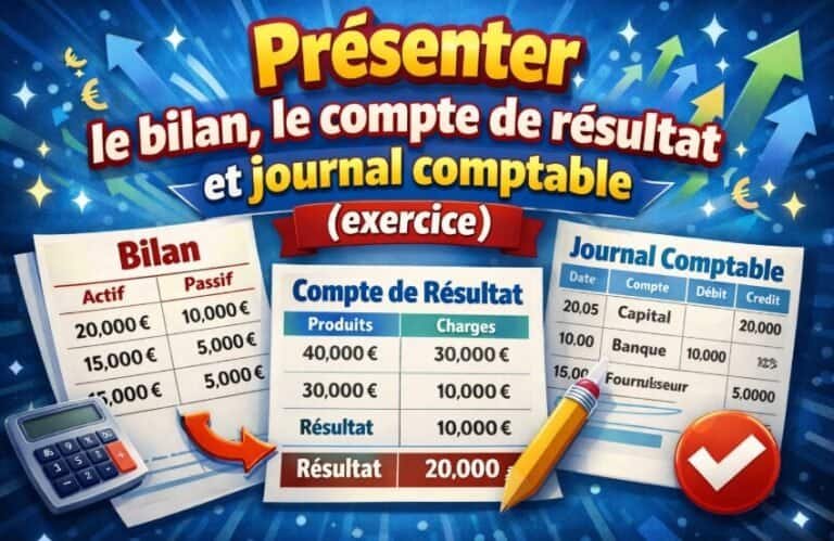 presenter le bilan et compte de resultat