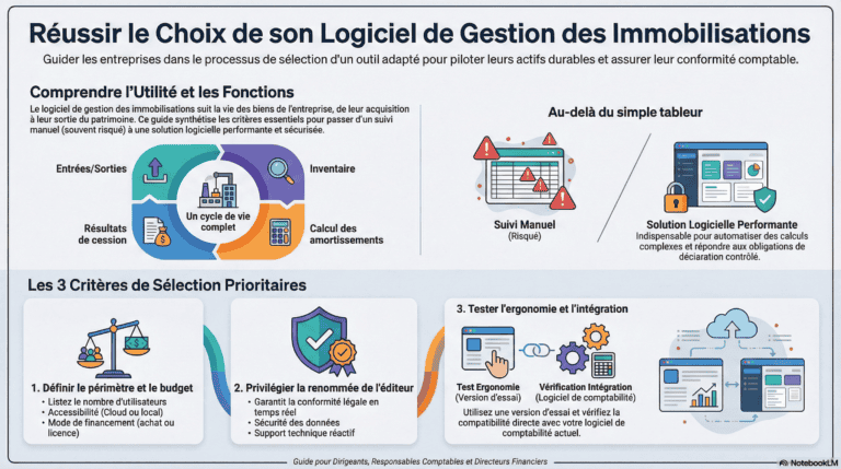 infographie comment choisir son logiciel de gestion des immobilisations